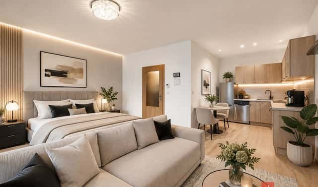 Prodej bytu 1+kk 40 m², Holzova, Brno – Líšeň, okres Brno-město