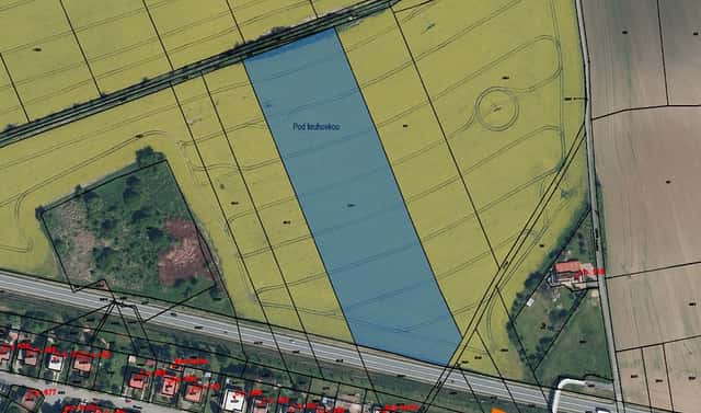 Prodej pole 1 615 m², Opočno, okres Rychnov nad Kněžnou