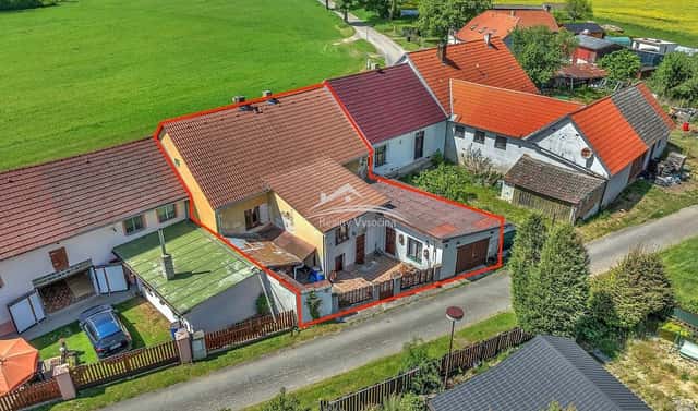 Prodej domu 130 m² s pozemkem 757 m², Žirovnice – Vlčetín, okres Pelhřimov