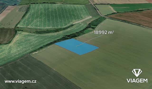 Prodej pole 18 992 m², Jarohněvice, okres Kroměříž