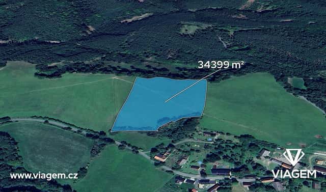 Prodej pole 6 879 m², Blatce, okres Česká Lípa