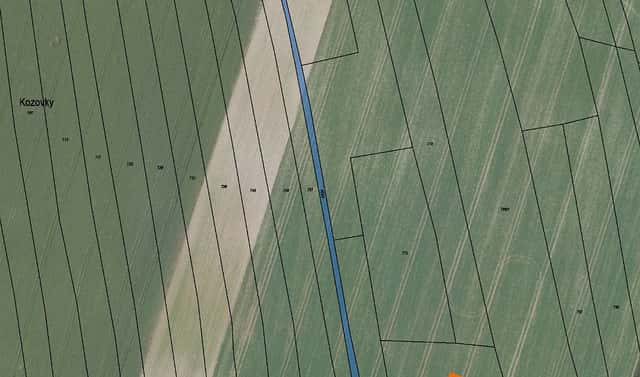 Prodej pole 181 m², Horní Kruty, okres Kolín