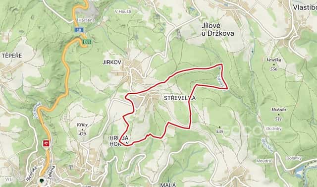 Pronájem pozemku 2 074 m², Železný Brod – Střevelná, okres Jablonec nad Nisou