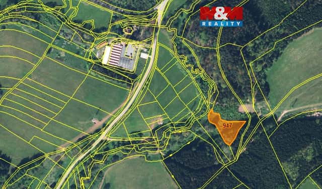 Prodej louky 1 899 m², Stárkov, okres Náchod