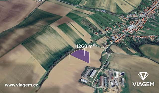 Prodej pole 2 817 m², Lovčice, okres Hodonín