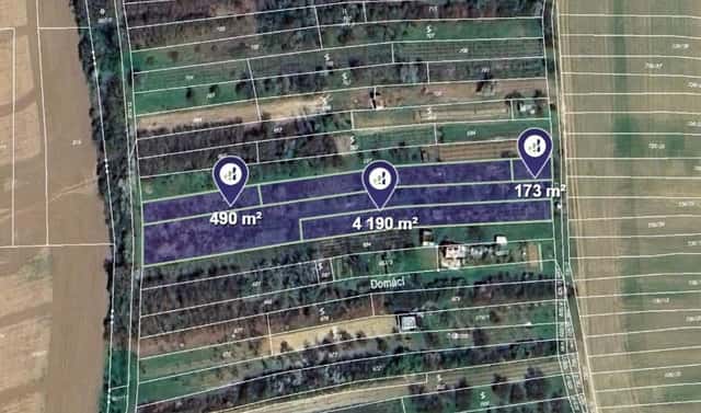 Prodej pole 4 853 m², Kyjov, okres Hodonín