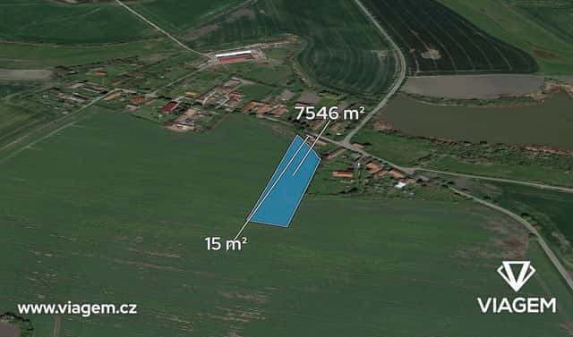 Prodej pole 472 m², Chotěšice, okres Nymburk