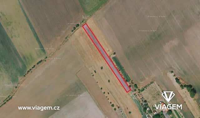 Prodej stavebního pozemku 1 621 m², Jimlín, okres Louny