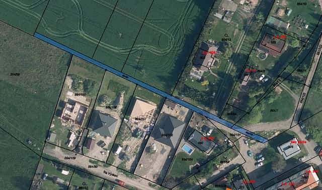 Prodej pozemku 15 m², Byšice, okres Mělník