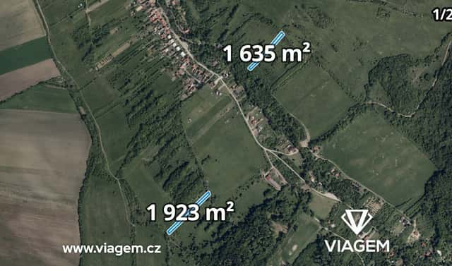Prodej pole 2 507 m², Javorník, okres Hodonín