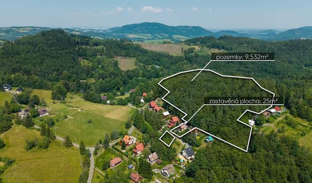 Prodej chaty/chalupy 45 m² s pozemkem 10 392 m², Trojanovice, okres Nový Jičín
