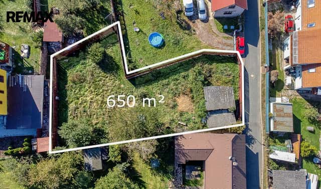 Prodej stavebního pozemku 650 m², Stašov, okres Beroun