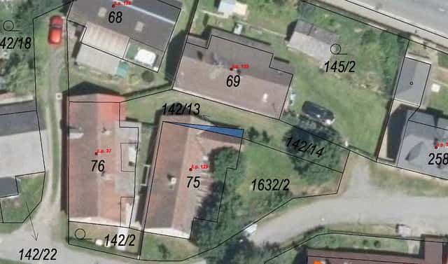 Prodej stavebního pozemku 4 m², Krucemburk, okres Havlíčkův Brod