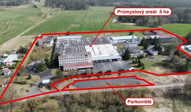 Prodej výrobních prostor 11 180 m², Lom u Tachova, okres Tachov