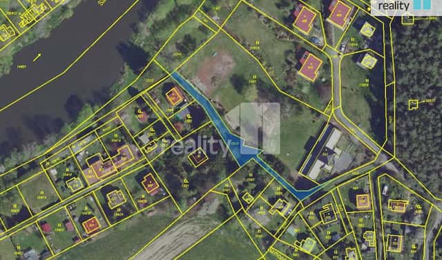 Prodej pozemku 643 m², Samopše, okres Kutná Hora