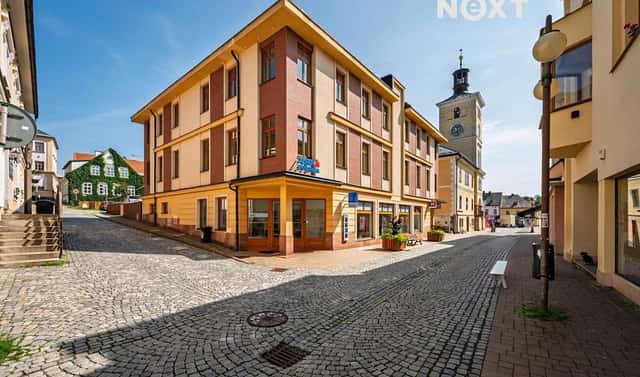 Pronájem bytu 1+kk 35 m², Jana Harracha, Jilemnice, okres Semily