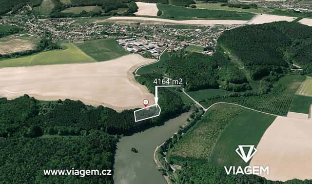 Prodej lesa 4 164 m², Hvozdná, okres Zlín