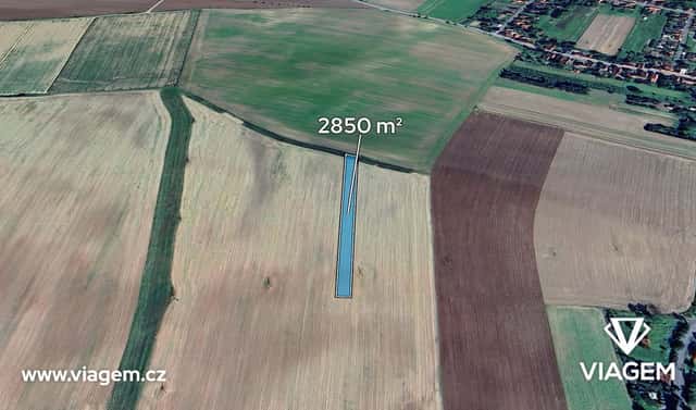 Prodej pole 712 m², Krupá, okres Rakovník