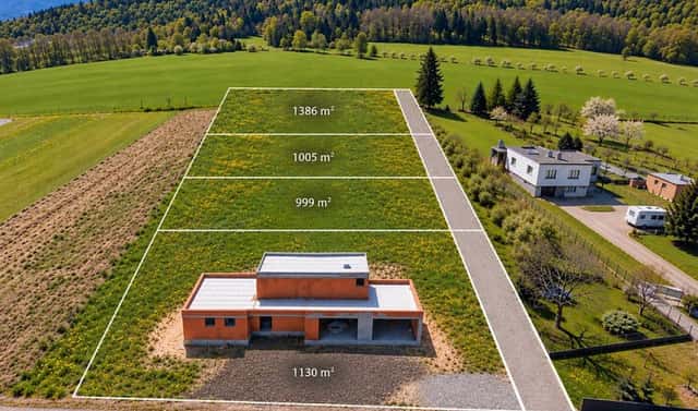 Prodej stavebního pozemku 1 005 m², K Dolům, Frýdek-Místek – Chlebovice