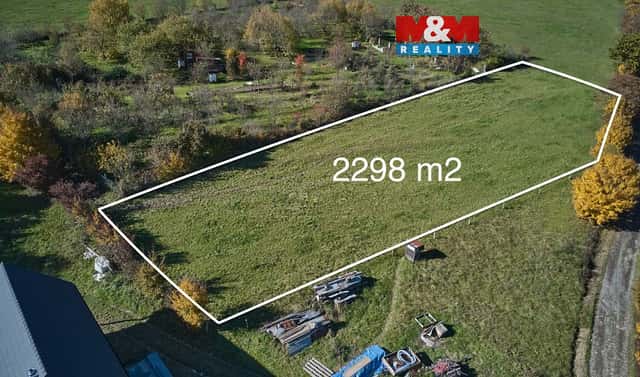 Prodej stavebního pozemku 2 298 m², Jestřabí, okres Zlín
