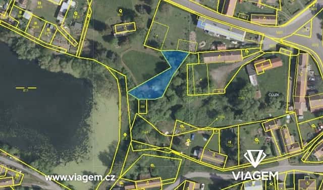 Prodej pole 635 m², Údrnice, okres Jičín