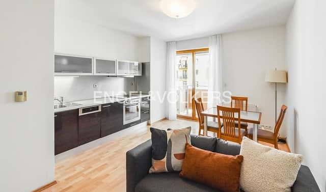 Pronájem bytu 2+kk 45 m², Na Zatlance, Praha 5 – Smíchov