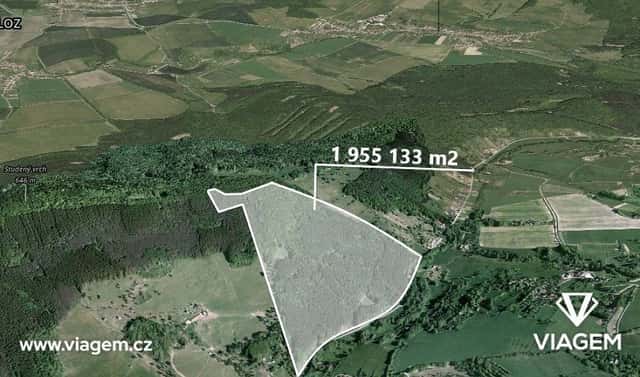 Prodej lesa 76 973 m², Bánov, okres Uherské Hradiště