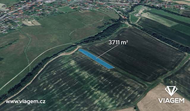 Prodej pole 463 m², Hodslavice, okres Nový Jičín
