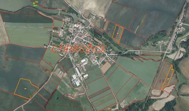 Prodej pole 58 835 m², Ctidružice, okres Znojmo