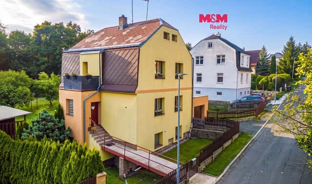 Prodej domu 150 m² s pozemkem 1 178 m², Maxe Švabinského, Jablonec nad Nisou – Rýnovice