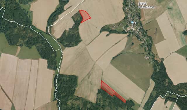 Prodej pole 93 574 m², Staré Heřminovy, okres Bruntál