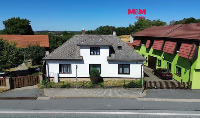 Prodej domu 117 m² s pozemkem 624 m², Vyskytná – Sedliště, okres Pelhřimov