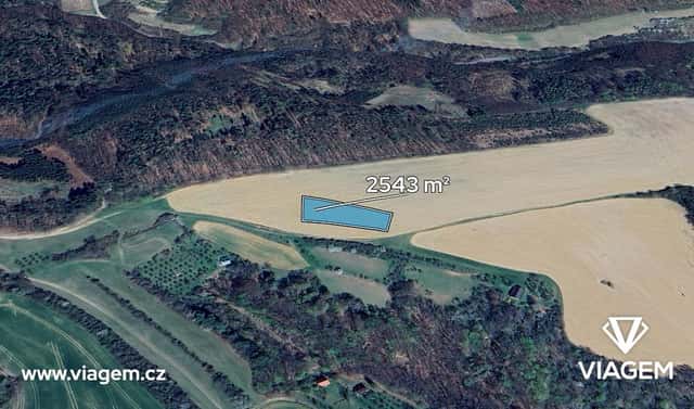 Prodej pole 847 m², Traplice, okres Uherské Hradiště