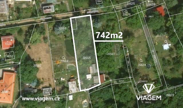Prodej stavebního pozemku 742 m², Žatec, okres Louny