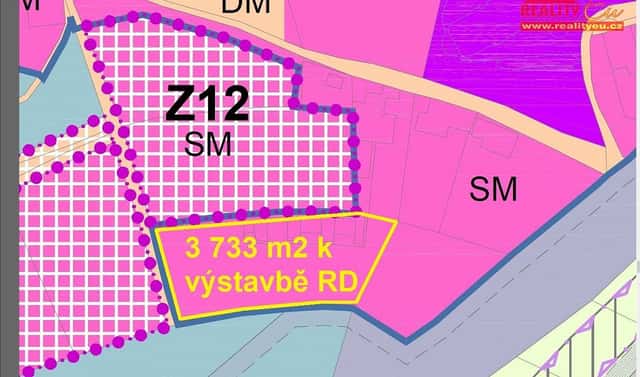 Prodej stavebního pozemku 3 733 m², Sportovní, Česká Skalice, okres Náchod