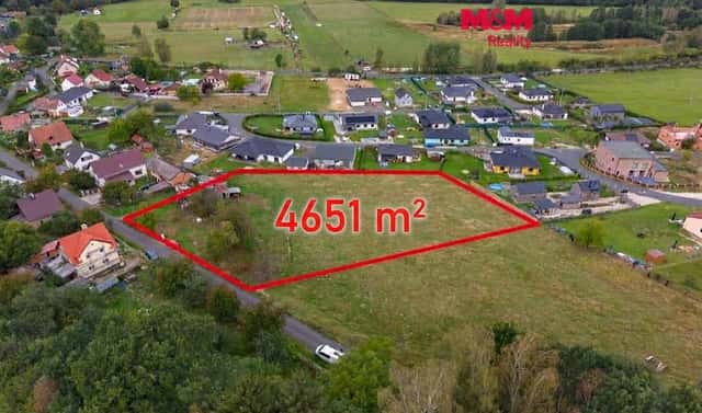 Prodej stavebního pozemku 4 651 m², Šabina, okres Sokolov