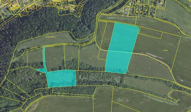 Prodej louky 30 487 m², Nižbor – Stradonice, okres Beroun
