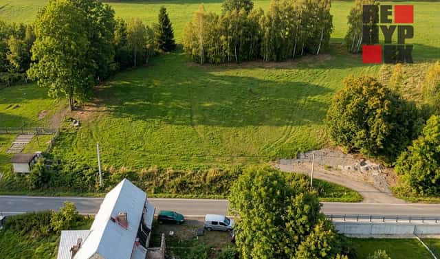 Prodej stavebního pozemku 1 486 m², Pěnčín – Huť, okres Jablonec nad Nisou