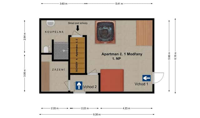 Prodej komerčního objektu (jiného typu) 100 m², Plovdivská, Praha 4 – Modřany