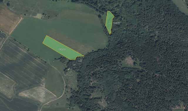 Prodej pole 13 082 m², Drhovy, okres Příbram