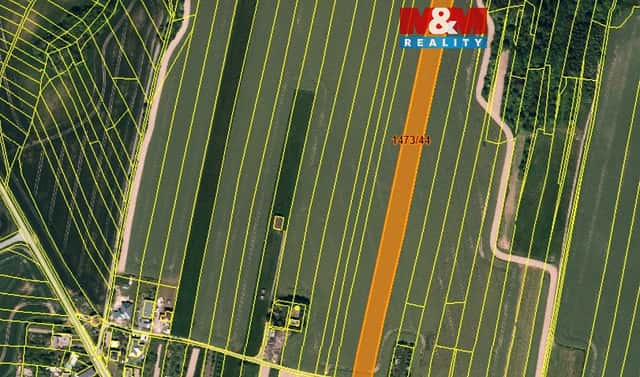 Prodej pole 1 163 m², Tísek, okres Nový Jičín