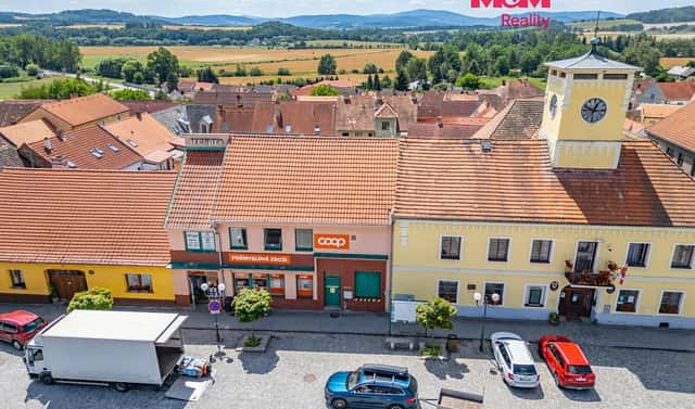 Prodej obchodních prostor 340 m², Náměstí Míru, Bavorov, okres Strakonice