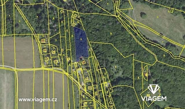 Prodej lesa 2 555 m², Chyňava, okres Beroun