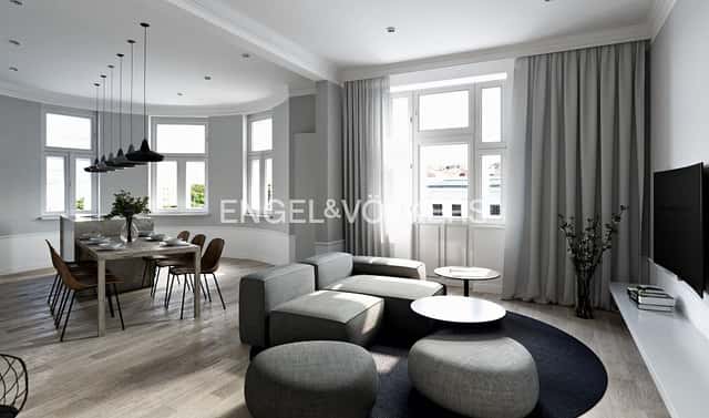 Pronájem bytu 4+kk 167 m², Laubova, Praha 3 – Vinohrady