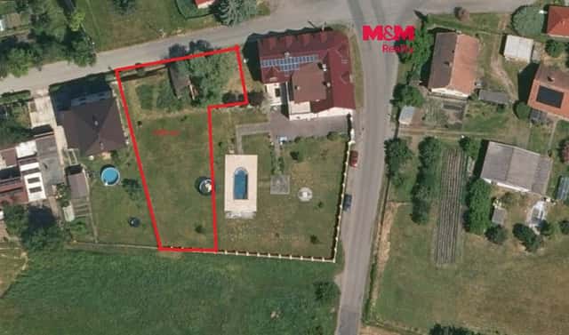 Prodej stavebního pozemku 1 000 m², Újezd u Přelouče, okres Pardubice