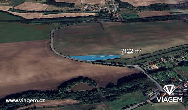 Prodej pole 2 848 m², Beřovice, okres Kladno