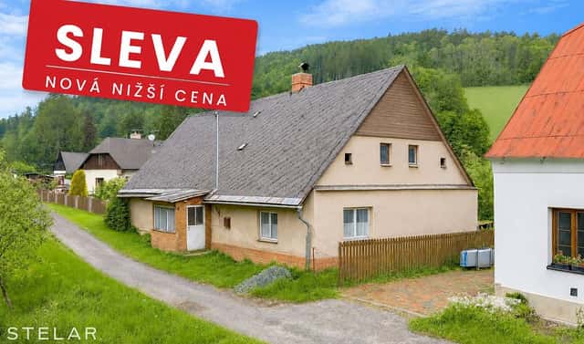 Prodej chaty/chalupy 200 m² s pozemkem 302 m², Holčovice – Spálené, okres Bruntál