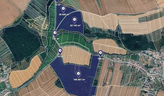 Prodej lesa 2 390 m², Částkov, okres Uherské Hradiště