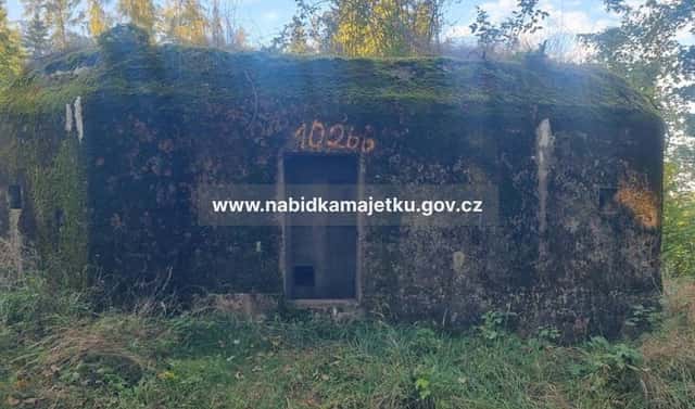 K. ú. Kryry - stavba bez čp/če na st. p.č. 1036 (řopík), Kryry, okres Louny