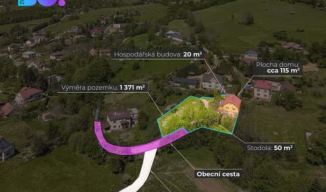 Prodej domu 135 m² s pozemkem 1 371 m², Vendryně, okres Frýdek-Místek